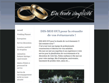 Tablet Screenshot of dis-moioui.com